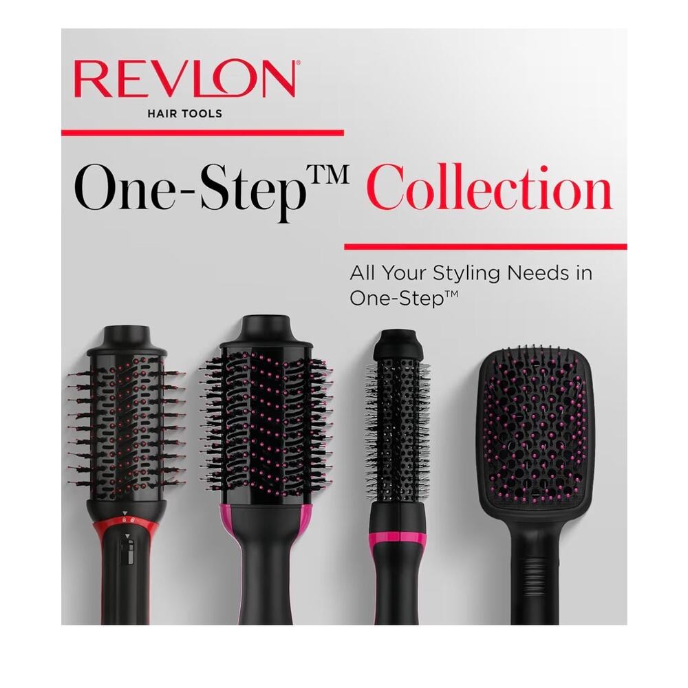 Open box REVLON One-Step Hair Dryer and Styler - Root Booster Round Brush - Picture 10 of 10